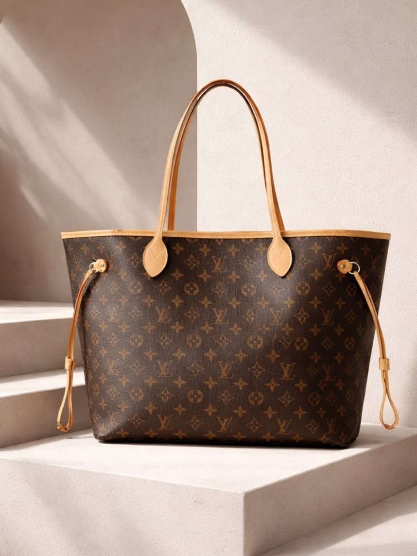 LV Icons Leather Tote Bag