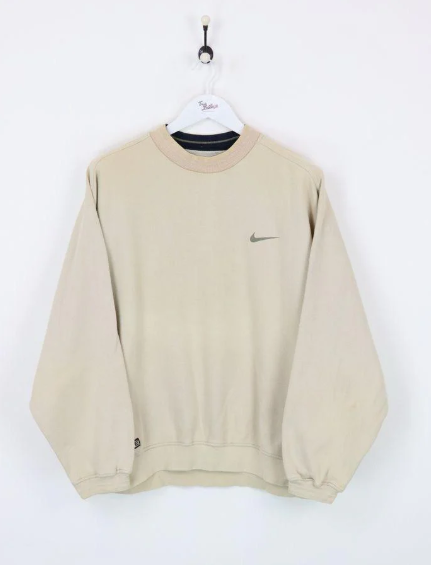 Beige Crewneck Sweatshirt